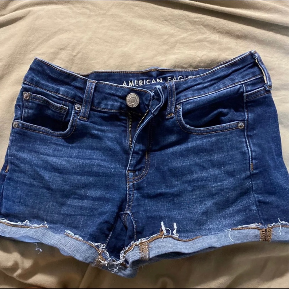 American eagle denim shorts